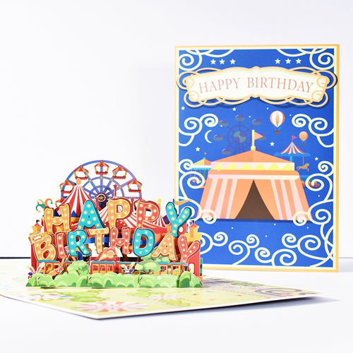 Birthday Carnival Pop-Up Card